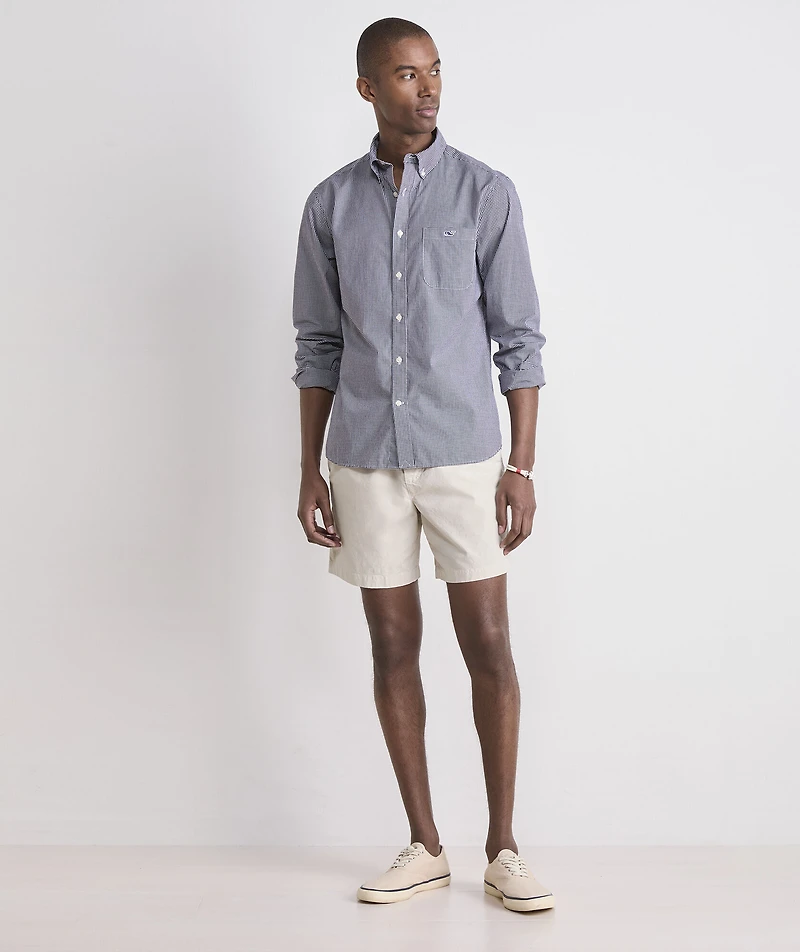 Anegada Gingham Perfect Wash Poplin Shirt