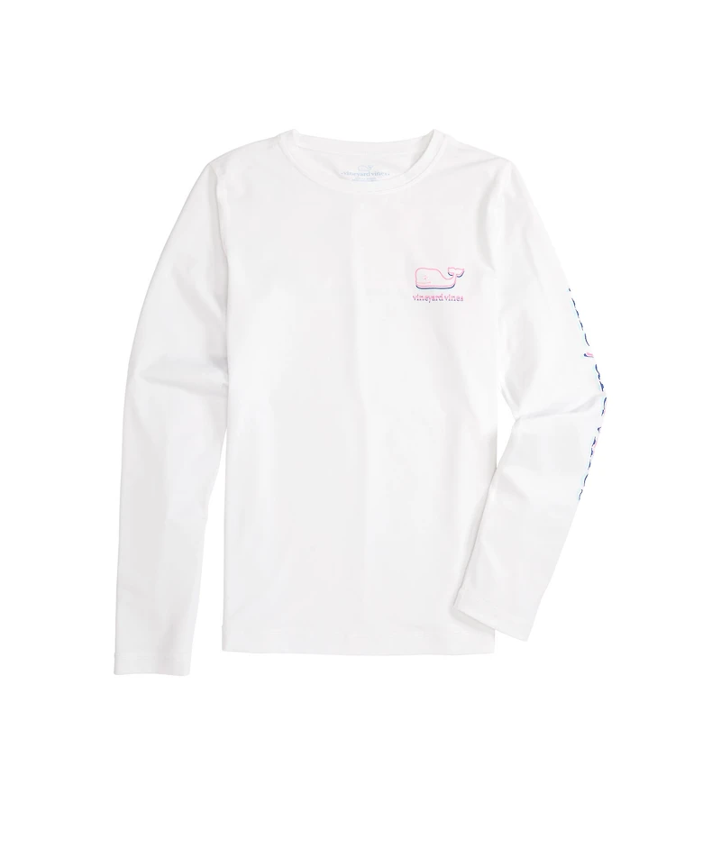OUTLET Women's Stacked VV Long-Sleeve Swimshirt