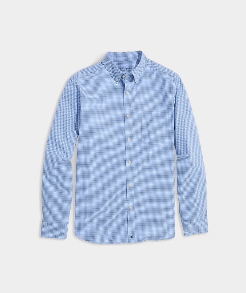 Tradewind Check Performance Cotton Shirt