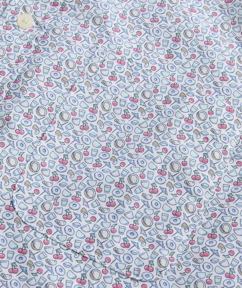 Painkiller Cotton Madras Short-Sleeve Shirt