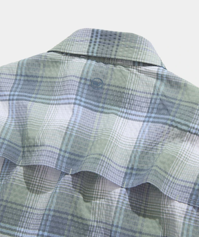 Hyline Plaid Performance Harbor Shirt