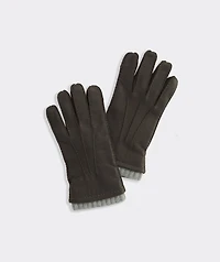Cashmere Lined E-Tip Leather Gloves
