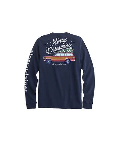 OUTLET Woody And Tree Long-Sleeve Pocket Tee