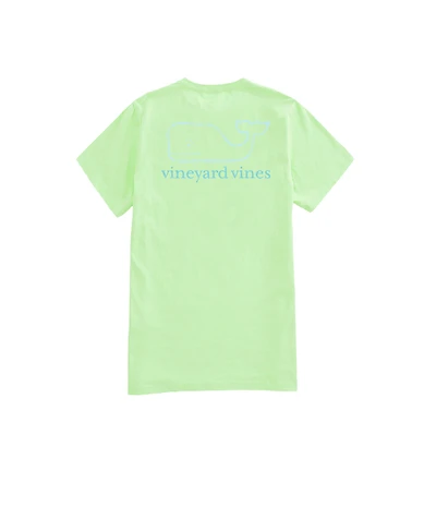 OUTLET Women's Two Tone Vintage Whale Short-Sleeve Pocket Tee