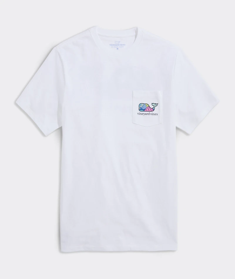 Colada Surf Whale Short-Sleeve Pocket Tee