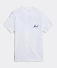 Colada Surf Whale Short-Sleeve Pocket Tee