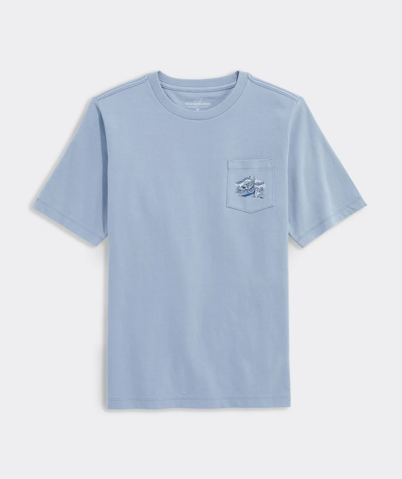 Boys' Bonefish Walkman Short-Sleeve Pocket Tee