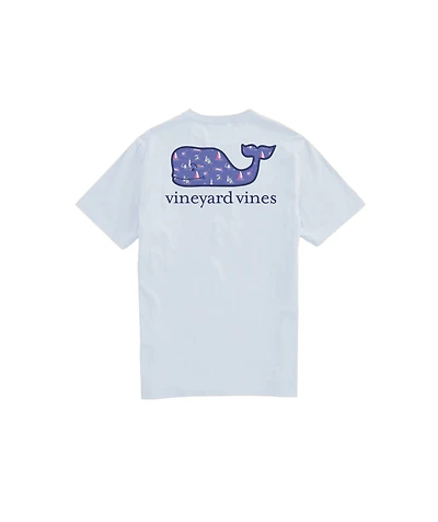 OUTLET Hamptons Scenic Whale Short-Sleeve Pocket Tee