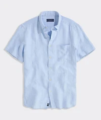 Surfside Solid Linen Short-Sleeve Shirt