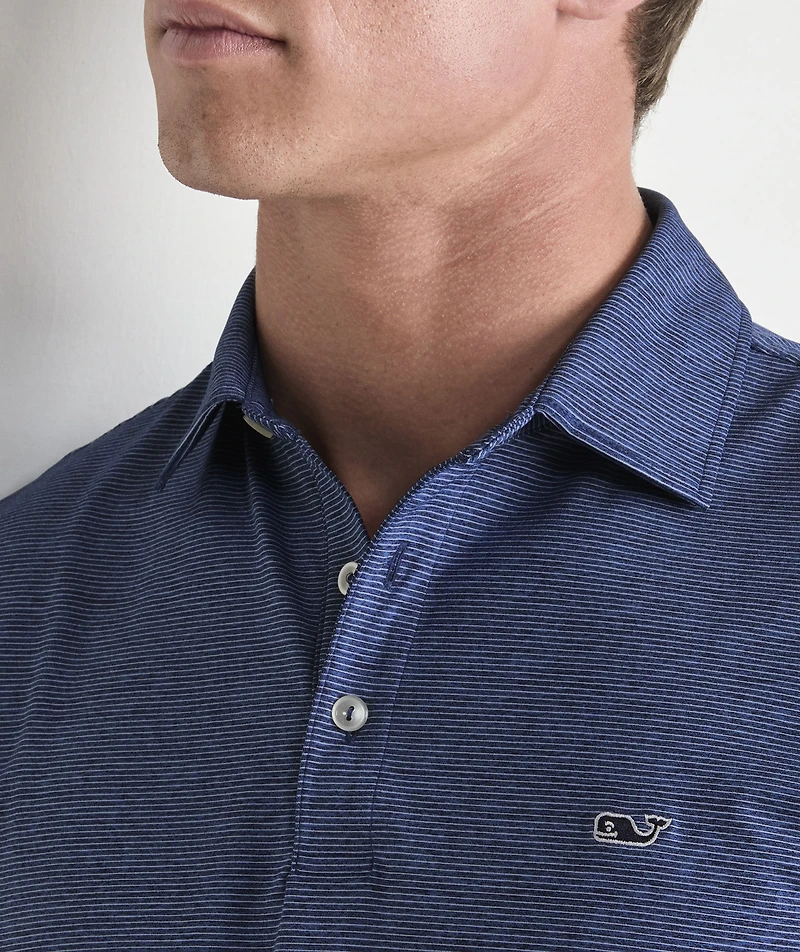 St. Jean Stripe Sankaty Performance Polo