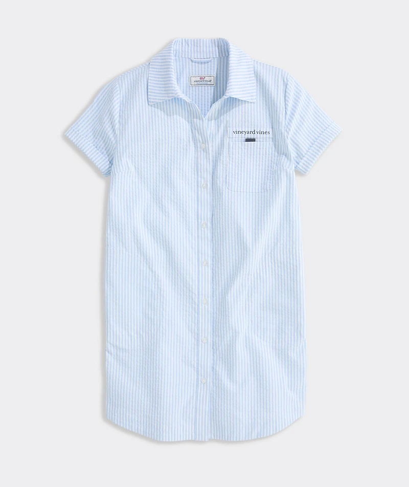 Girls' Short-Sleeve Harbor Cover-Up