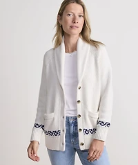 Sail Cotton Shawl Cardigan