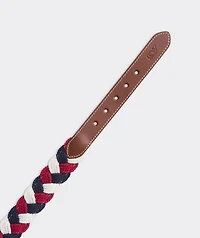Colorblock Braided Rope Belt