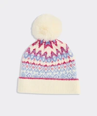 Girls' Fair Isle Beanie
