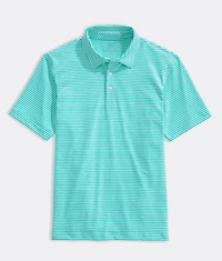 Men's Custom Heathered Winstead Stripe Sankaty Polo