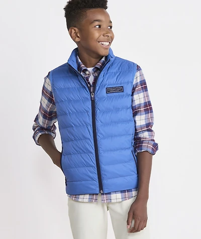 Boys' Shoreline Packable Puffer Vest