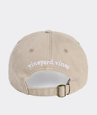 Garment-Washed Classic Whale Baseball Hat