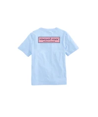 OUTLET Kids' Logo Box Short-Sleeve Pocket Tee