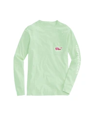 OUTLET Gingerbread Whale Long-Sleeve Pocket Tee