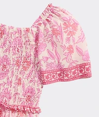 Girls' Lena Smocked Dress