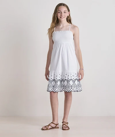 Girls' Cassie Eyelet Dress