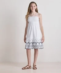 Girls' Cassie Eyelet Dress