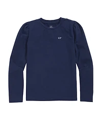 Shine Stripe Puff Sleeve Tee