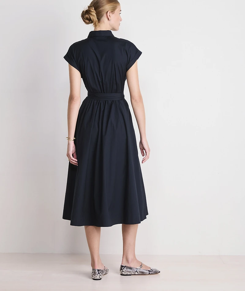 Pamela Poplin Shirtdress