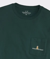 Sleigh Dogs Long-Sleeve Pocket Tee