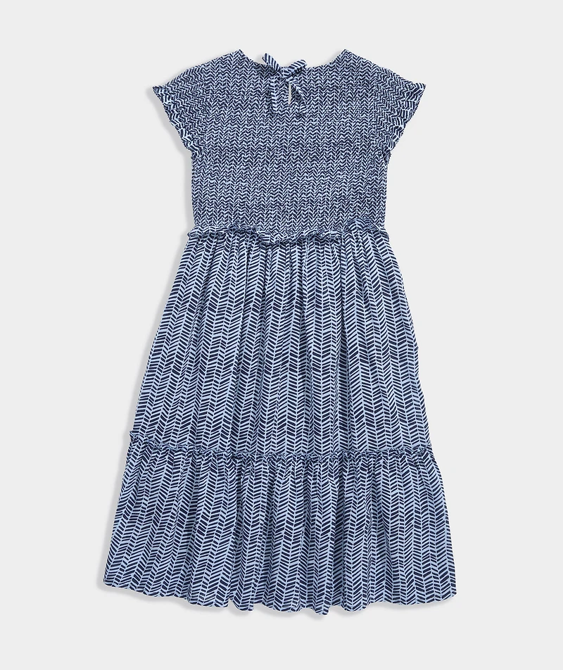 Girls' Sadie Smocked Maxi Dress