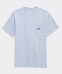 Dockside Autumn Wakes Short-Sleeve Pocket Tee