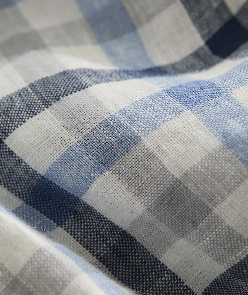 Windward Tattersall Linen Shirt