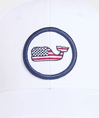 Boys' Flag Whale Dot Trucker Hat