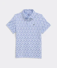 Boys' Printed Sankaty Performance Polo