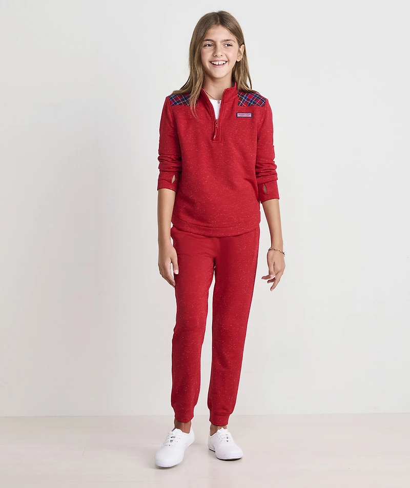 Girls' Tartan Shimmer Dreamcloth® Shep Shirt®