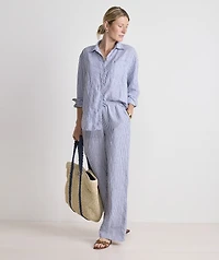 Linen Relaxed Button-Down
