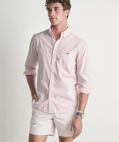 Anegada Gingham Perfect Wash Poplin Shirt