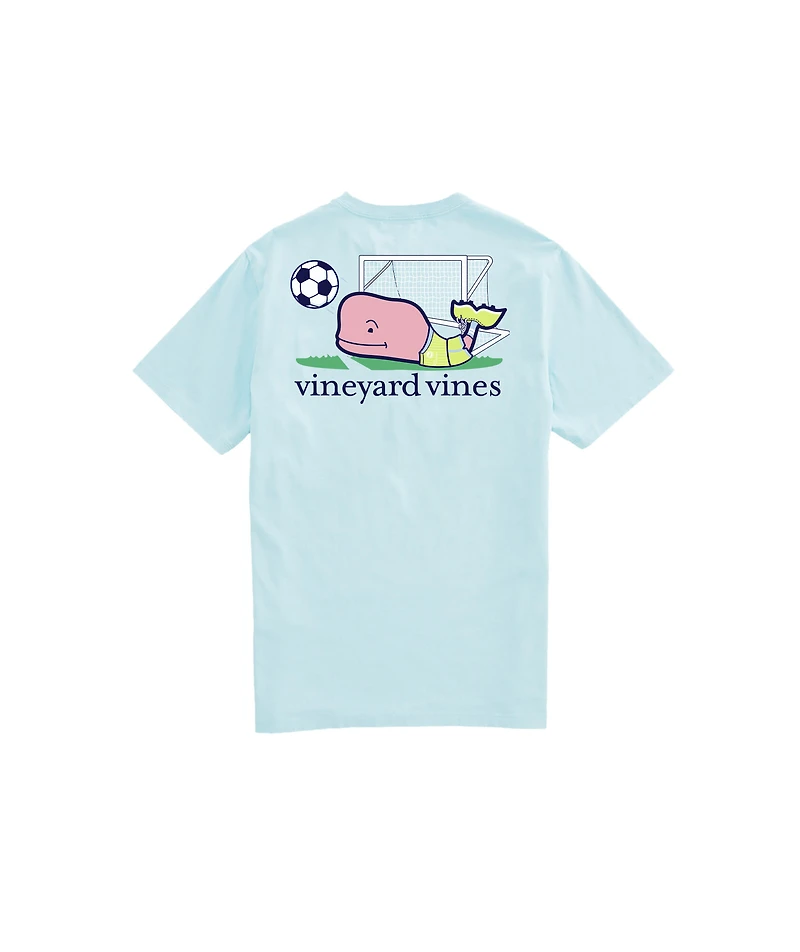 OUTLET Soccer Goalie Whale Short-Sleeve Pocket Tee