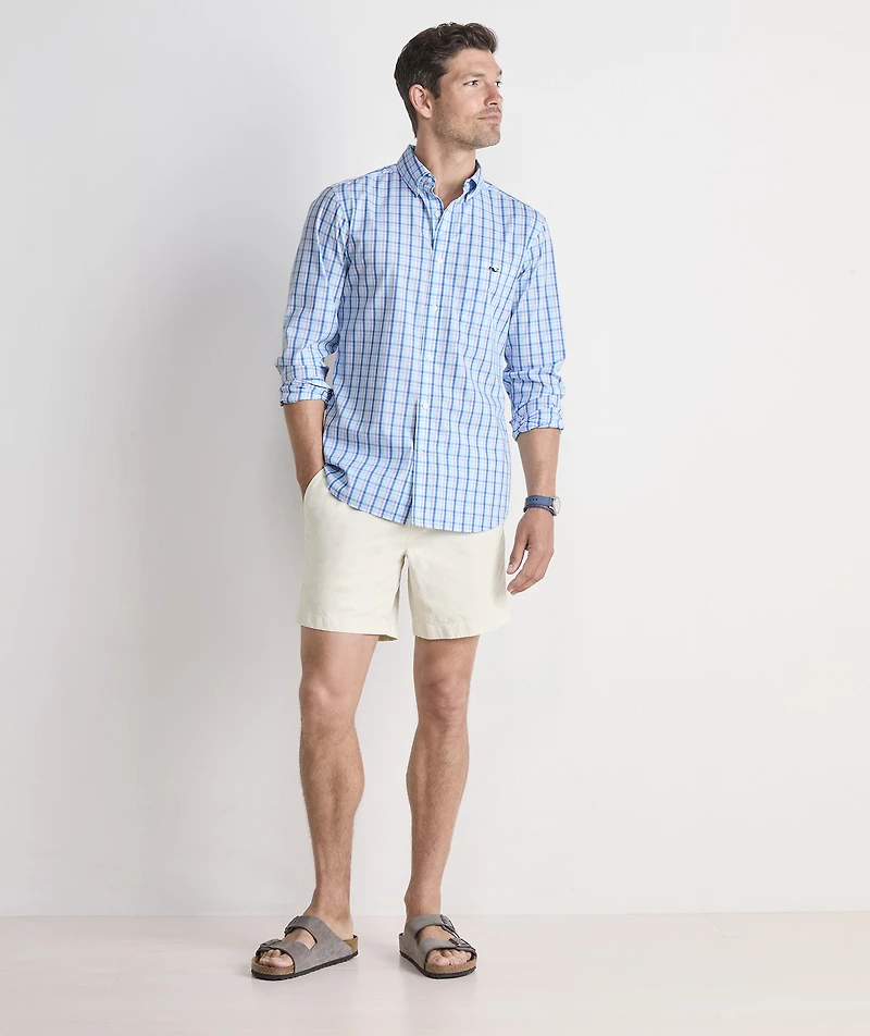 Sandie Plaid Perfect Wash Poplin Shirt