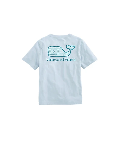 OUTLET Girls' Geometric Whale Short-Sleeve Pocket Tee