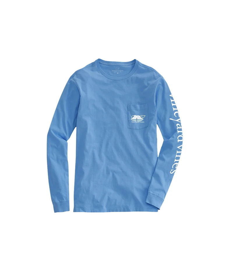 OUTLET Casting Whale Long-Sleeve Pocket Tee