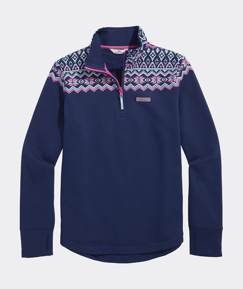 OUTLET Fair Isle Brushed Terry Relaxed Shep Shirt®