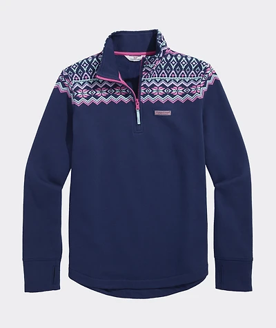 OUTLET Fair Isle Brushed Terry Relaxed Shep Shirt®