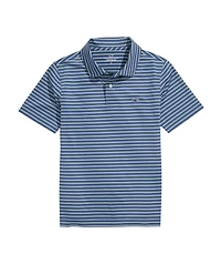OUTLET Boys' Stripe Performance Polo