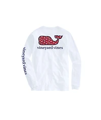OUTLET Holiday Whales Whale Long-Sleeve Pocket Tee