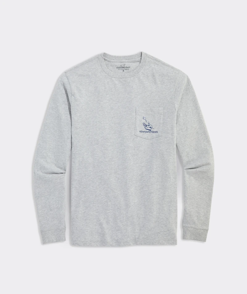 Beer Die Long-Sleeve Pocket Tee
