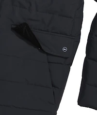 OUTLET Mixed Media Puffer Jacket