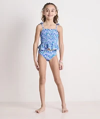 Girls' Smocked Tankini