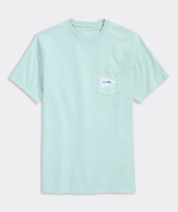 Marlin Release Flag Short-Sleeve Pocket Tee