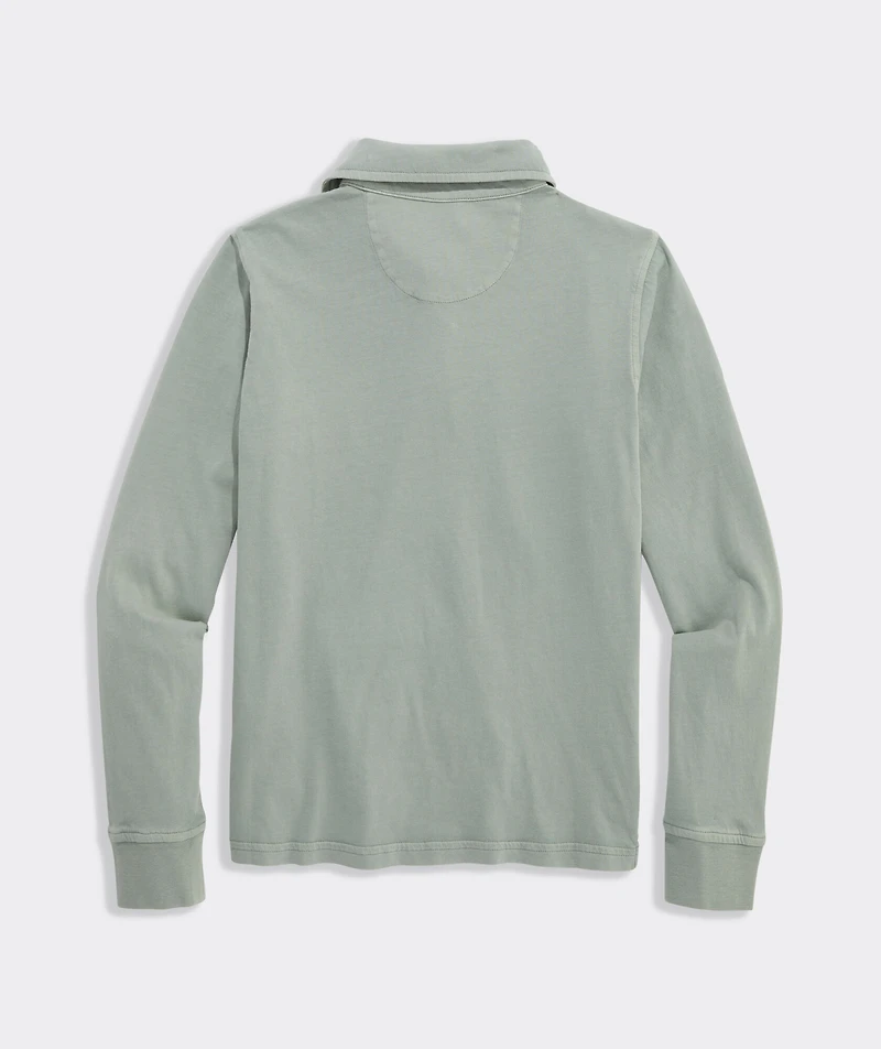 Boys' Long-Sleeve Surf Polo